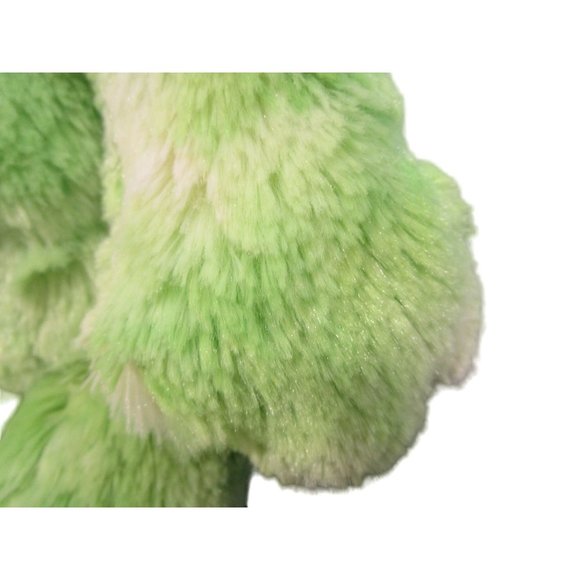 St Patricks Day Shamrock Happy Go Lucky Green Plush Frog Build A Bear Naked GUC - Picture 12 of 15
